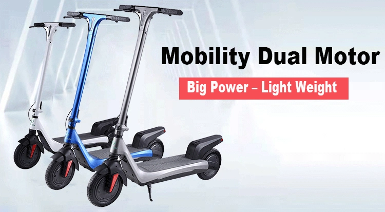 Adult 2 Motor Fast Lithium Battery Electric Scooter