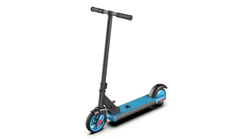 New Arrival Low Price Blue CE Approvel 150W/24V Kids Electric Scooter 2021 in China