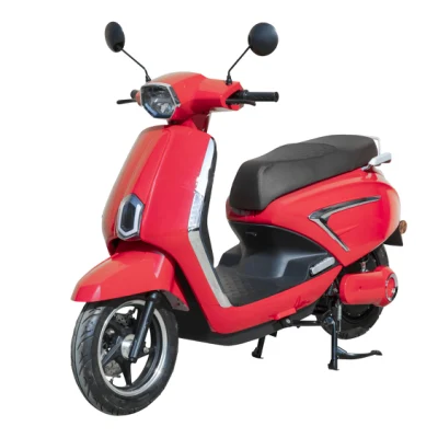 Scooter elétrica dianteira/traseira de alta segurança com suspensão hidráulica 2 rodas Red City 1200 W