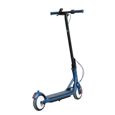 Scooter de cidade azul prático com bateria de 250 W para viagens de trabalho Scooter elétrico