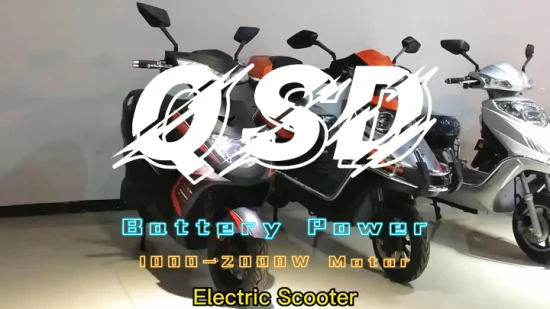 Scooter elétrico movido a bateria para carro elétrico de 48 voltagens 1.000 watts 2 rodas para uso pessoal adulto