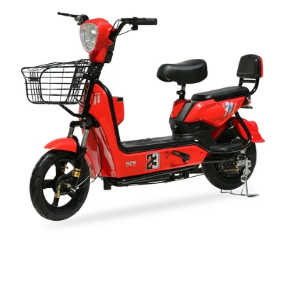 Preço de atacado Azul Vermelho Branco Preto 350W500W Bicicleta Elétrica Scooter Elétrica com Pedal