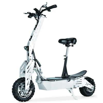 Nova scooter elétrica de lítio 2.000 W com motor de cubo duplo 48 V 20ah