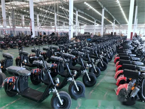 60V 12ah 1500W Scooter elétrico Bicicleta elétrica EEC Citycoco Scooters elétricos E-Scooter Atacado Citycoco Scooter elétrico Electric Harley Scooter