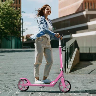 Scooter elétrico amarelo roda de 10 polegadas 800 W Citycoco