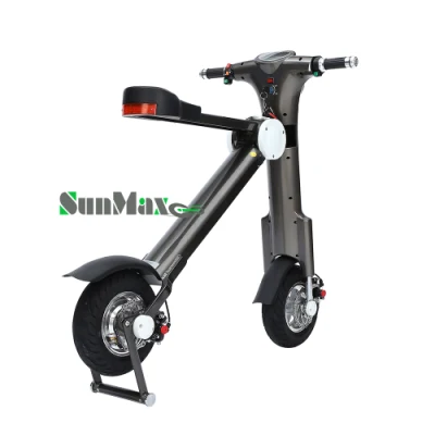 Scooters elétricos dobráveis ​​Sunmax E2 36V de cor cinza