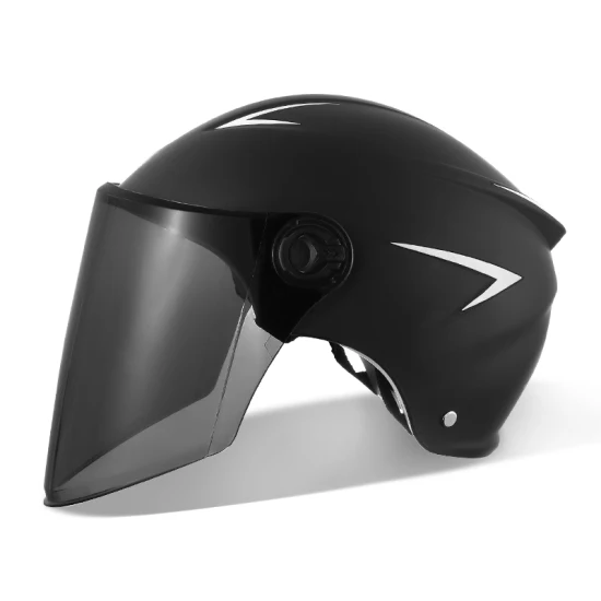 Capacete de scooter de preço barato fator várias cores para escolher capacete de equitação de bicicleta de motocicleta elétrica Capacete leve bonito e confortável