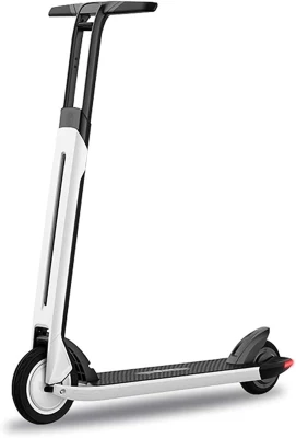 Scooter elétrico portátil branco original dobrável de alta velocidade E Scooter adultos