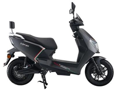 Scooter elétrico de alta velocidade e longa distância clássico preto fosco resistência 90-100 km/h