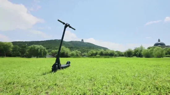 Scooter elétrica dobrável de tamanho pequeno para armazém da UE de peso leve